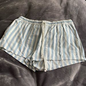 American Eagle Striped Shorts